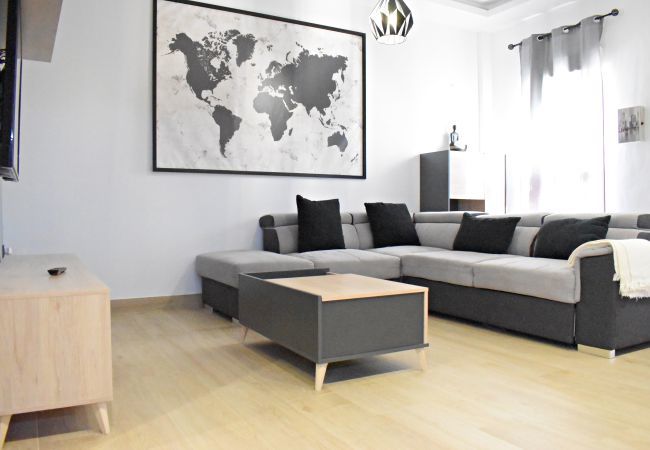 Apartamento en Benalmádena - Precioso apartamento de dos dormitorios con jacuzzi en Benalmádena