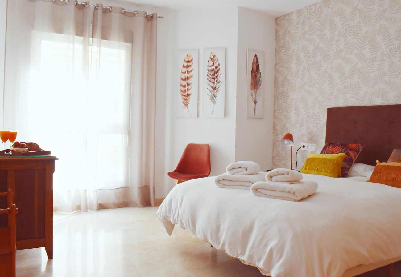 Apartamento en Málaga - Fantástico apartamento vacacional en el Soho de Málaga. 