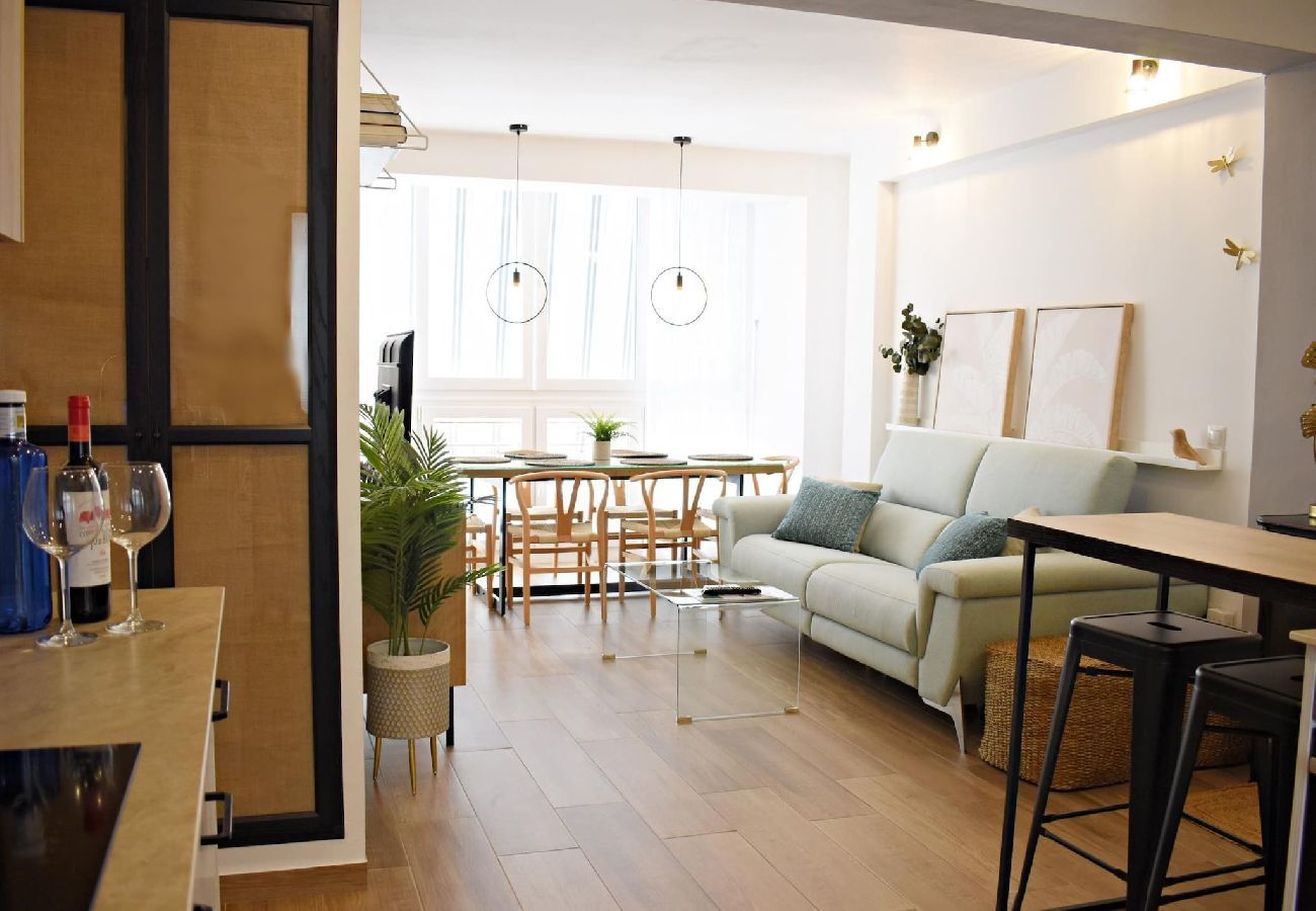 Apartamento-vacacional Málaga Seis-Huéspedes Easy-Rent-Málaga Perfecto-para-familias