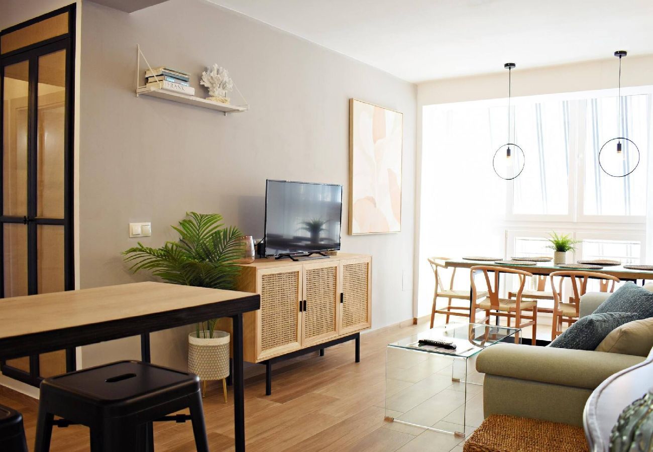 Apartamento-vacacional Málaga Seis-Huéspedes Easy-Rent-Málaga Perfecto-para-familias