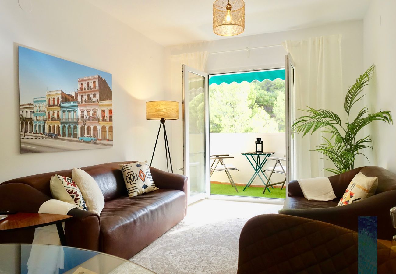 Apartamento en Málaga - Amplio apartamento vacacional con vistas espectaculares en el centro de Málaga