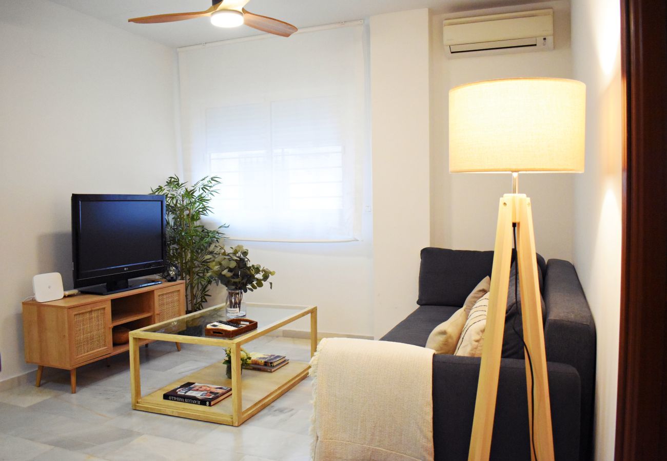 Apartamento-vacacional-Málaga Cuatro-Huéspedes Easy-Rent-Málaga Perfecto-para-familias Centro-de-Málaga