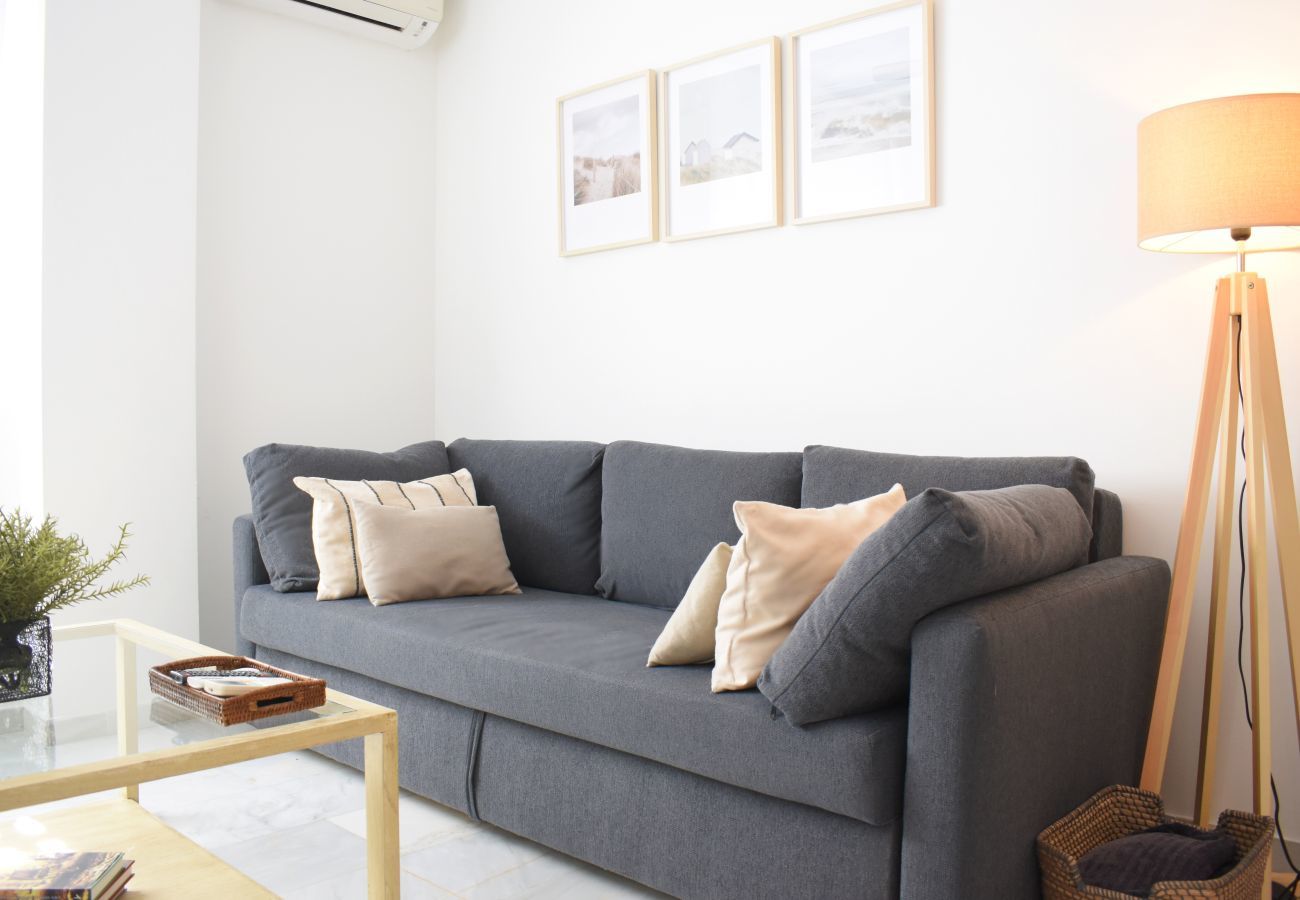 Apartamento-vacacional-Málaga Cuatro-Huéspedes Easy-Rent-Málaga Perfecto-para-familias Centro-de-Málaga 