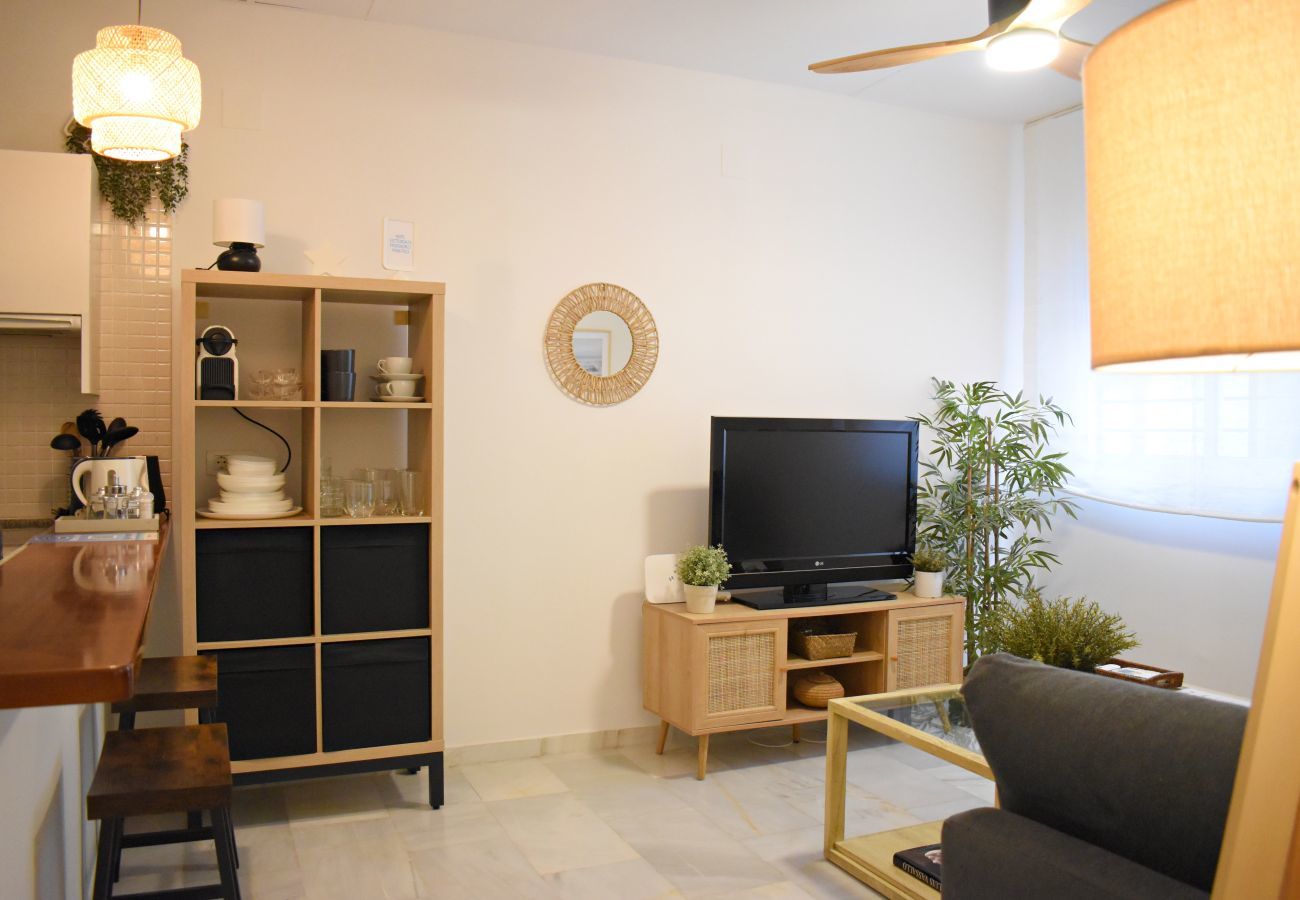 Apartamento-vacacional-Málaga Cuatro-Huéspedes Easy-Rent-Málaga Perfecto-para-familias Centro-de-Málaga