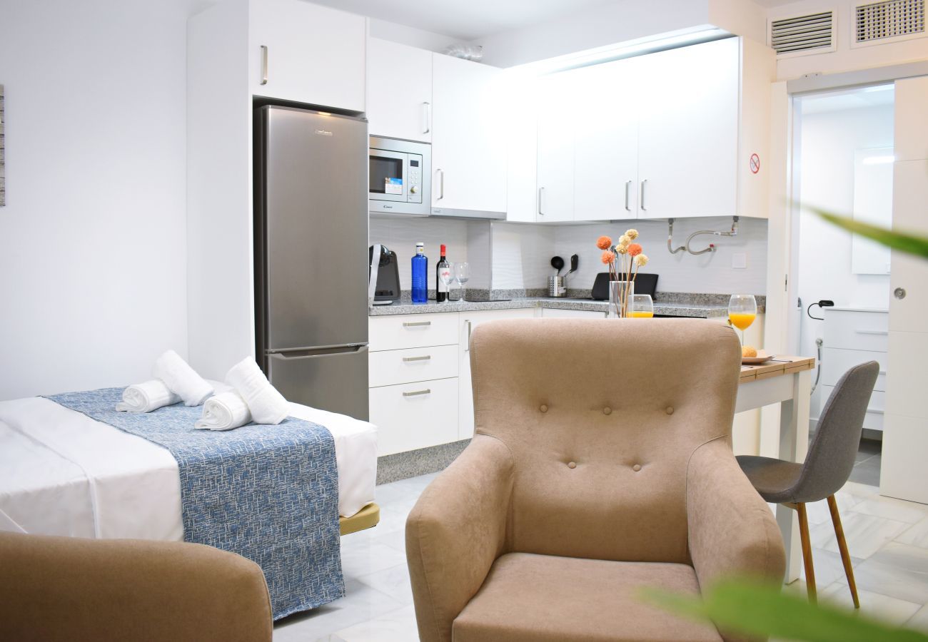 Estudio en Málaga - AT La Isla: Preciosos apartamentos cerca de la playa