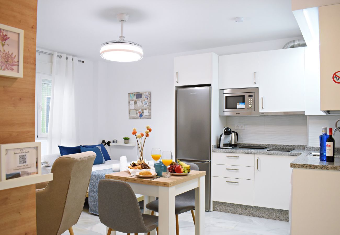 Apartamento-vacacional Málaga Dos-Huéspedes Easy-Rent-Málaga Perfecto-para-parejas