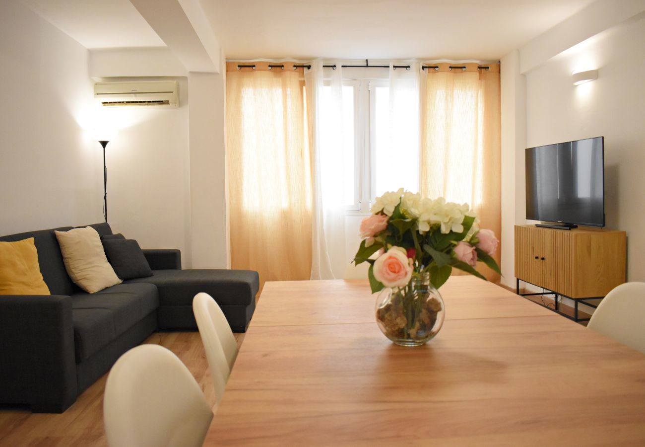 Apartamento Málaga Dos-Dormitorios Soho Centro-de-Malaga Seis-Huéspedes