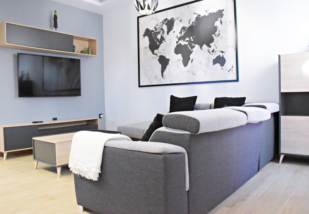 Apartamento en Benalmádena - Precioso apartamento de dos dormitorios con jacuzzi en Benalmádena