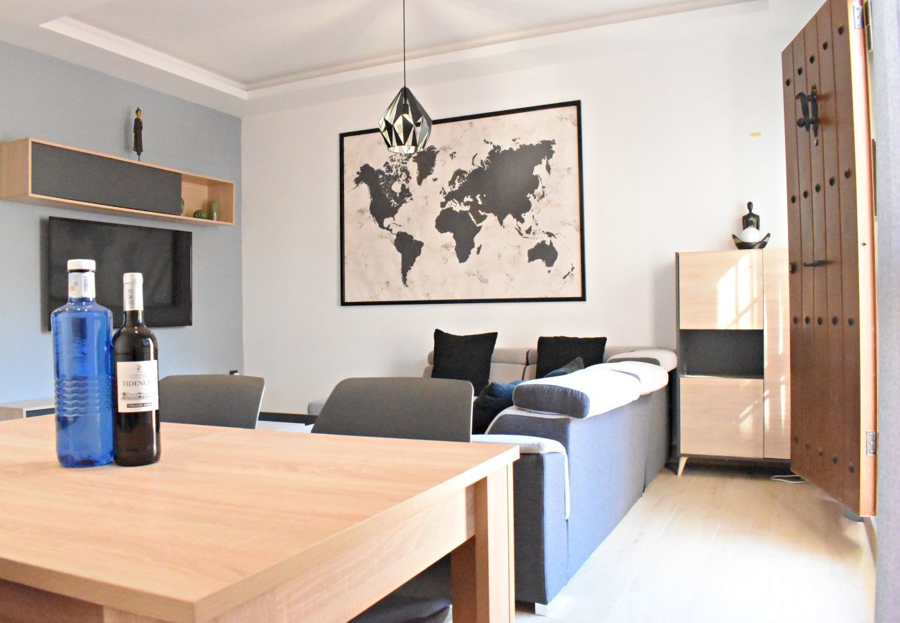 Apartamento en Benalmádena - Precioso apartamento de dos dormitorios con jacuzzi en Benalmádena