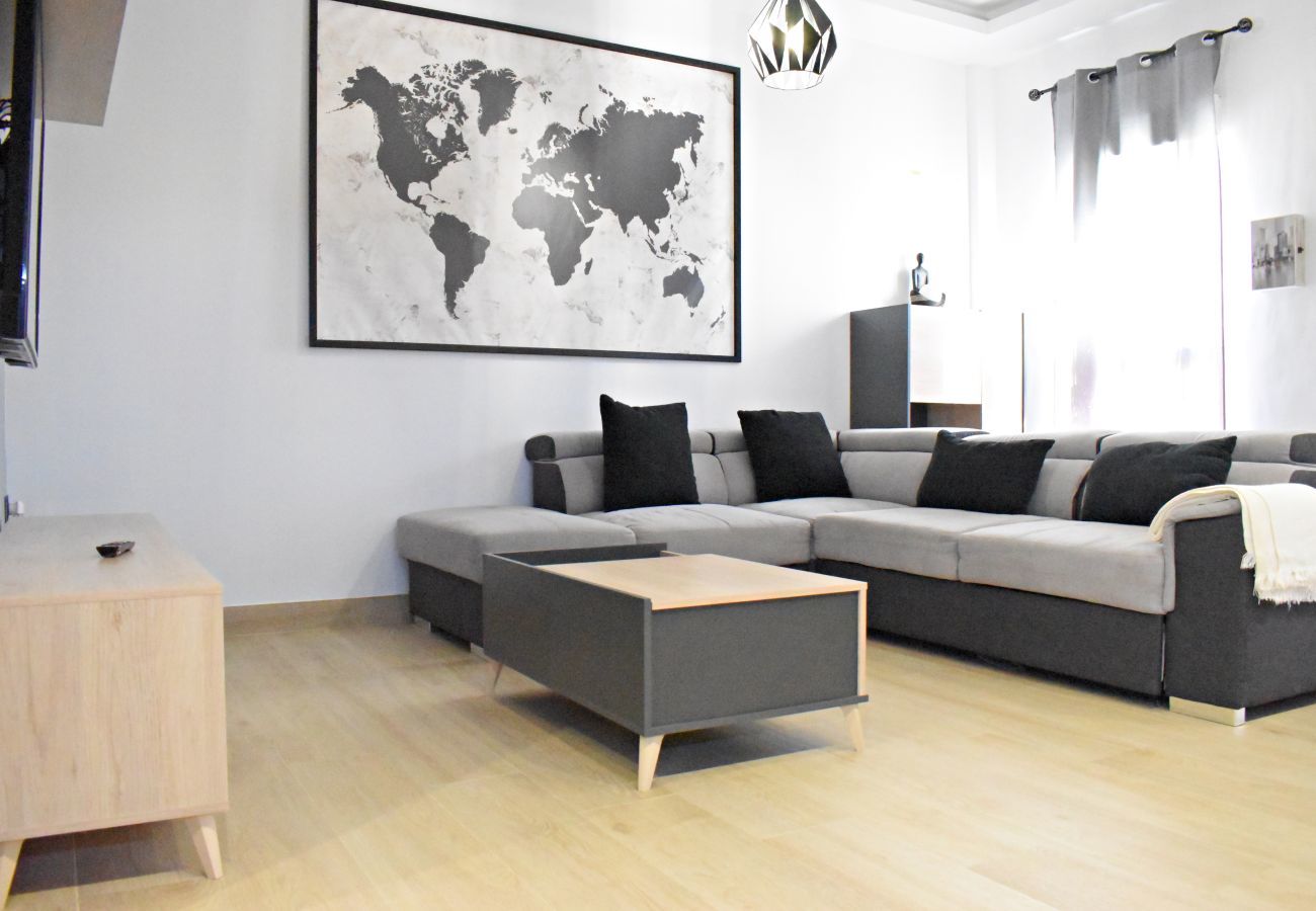 Apartamento en Benalmádena - Precioso apartamento de dos dormitorios con jacuzzi en Benalmádena