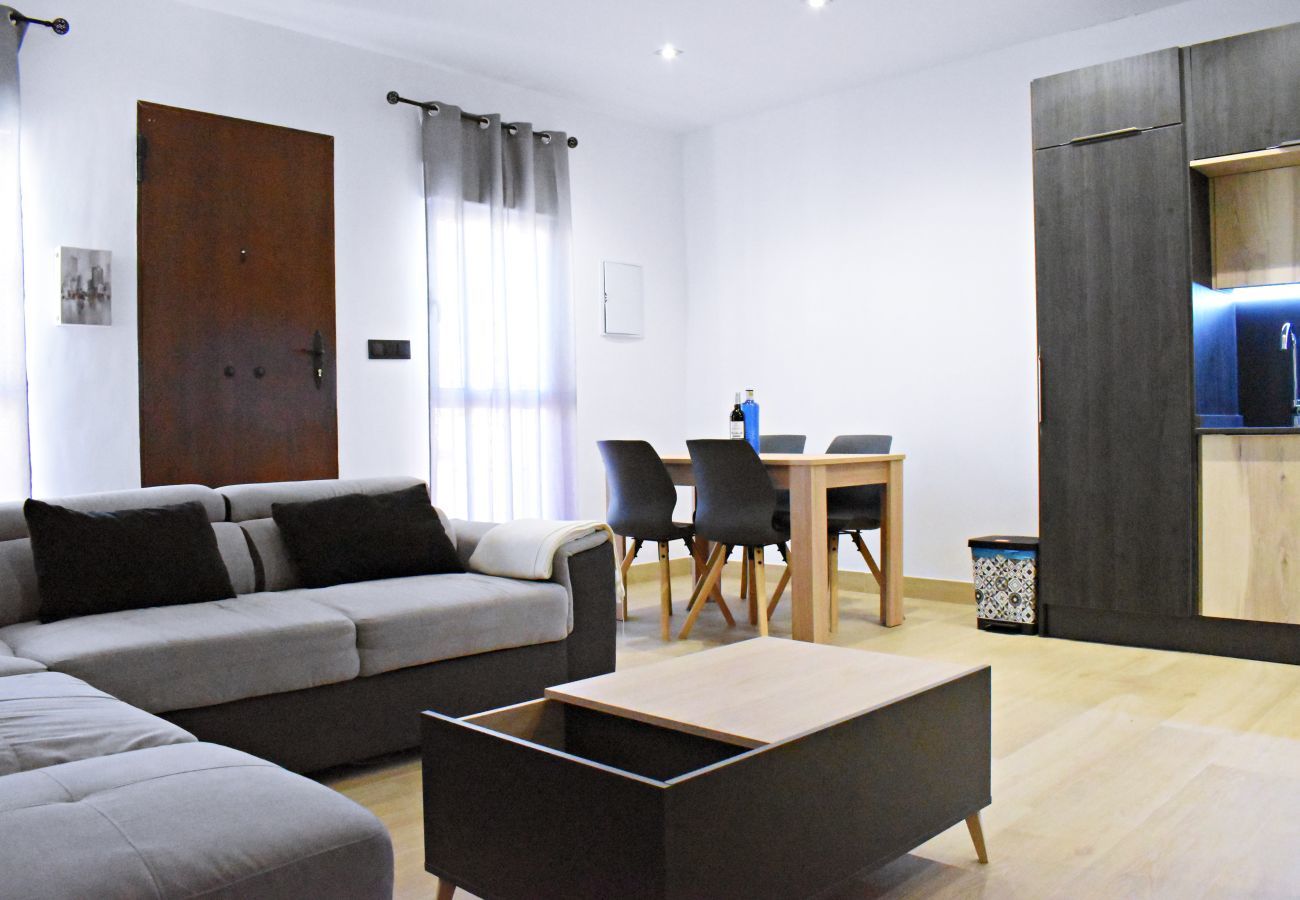 Apartamento en Benalmádena - Precioso apartamento de dos dormitorios con jacuzzi en Benalmádena